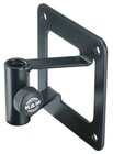 K&M 23856-000-55 - Black Wall Mount for Microphone Desk Arms, Black