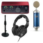 Blue Voice Over Bluebird SL Bundle Condenser Mic with Audio Interface, Headphones and Desk Stand