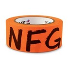 Rose Brand TPG 20065 Tape Gaffers 2"x25 yd NFG Pro Fluorescent Orange