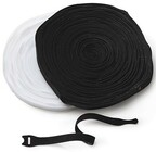 Rose Brand One Wrap Straps Bag of 50 1/2"x8" Velcro Straps