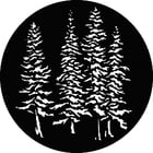 GAM G529  Steel Gobo, Evergreen Trees