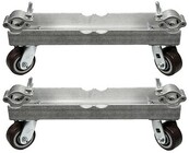 The Light Source MTD11.4375/4-ML-OS Mega-Truss Dolly for Four 11.4" Global Truss, Silver