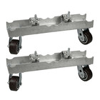 The Light Source MTD16/2-ML-IS Mega-Truss Dolly for Two 16" Truss w/ Mega-Couplers, Silver