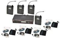 Galaxy Audio AS-1206-4  AnySpot Wireless In-Ear Monitor System Band Pack with EB6 Earbuds