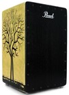 Pearl Drums Tree of Life Primero Cajon MDF Body, Meranti Faceplate, Fixed Snares and Rear Bass Port Cajon