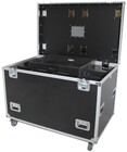 ProX XS-UTL483036W MK2 TruckPax Utility ATA Flight Case Truck Storage Road Case with Dividers Tray and 4" Casters