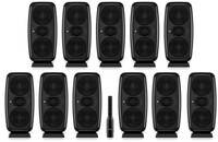 IK Multimedia iLoud MTM Immersive Speaker/Software Bundle 11 11 Compact High-Resolution Studio Monitors