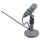 Schoeps CMC 1 Table Set MK 4 Tabletop Condenser Microphone with CMC 1 Amp and MK 4 Cardioid Capsule, Matte Gray