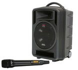 Galaxy Audio Traveler TV10 10" 150W Peak PA System with Handheld Wireless Mic