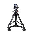 Cartoni P020 P20 Pedestal System With 100mm Ball Base Adapter And A 866 Manual Air Pump