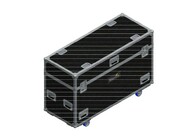 Martin Pro MAR-91515055  Flightcase for 2x MAC Ultra Performance/Wash Without SIP Inserts