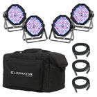 Eliminator Lighting Mega Flat PAK EP LED With Wired Digital Communication Network MEG560