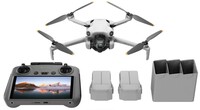 DJI Mini 4 Pro Fly More Combo with RC2 Drone with Up to 4K100 Video and 48MP Raw Stills with Controller and Accessories