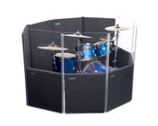 Clearsonic IPD [Restock Item] 6 ft x 6 ft x 4 ft Drum Shield Kit