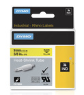 Dymo 18054 3/8" Industrial Yellow Heat Shrink Tape for Rhino Label Printers