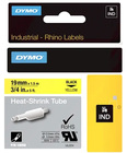 Dymo 18058 3/4" Industrial Yellow Heat Shrink Tape for Rhino Label Printer