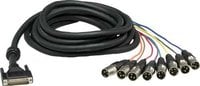 Lynx Studio Technology CBL-AOUT85 25-Pin D-Sub to 8xXLR-M Cable (16.4 ft.)