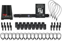 Listen Technologies LWS-16-A1-D  2 Channel Wi-Fi System with 16 receivers (Dante) 