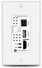 Atlona Technologies AT-OME-EX-TX-WP Single Gang  TX Wall Plate with USB Pass Through