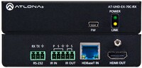 Atlona Technologies AT-UHD-EX-70C-RX 4K/UHD HDMI Over HDBaseT Receiver with Control and PoE