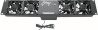 Middle Atlantic Products UQFP-4 Ultra-Quiet Fan Rack Panel (4 Fans)