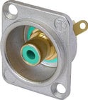 Neutrik NF2D-GREEN