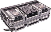 Odyssey FZ10CDIW DJ Coffin (for 10" Mixer & 2 Medium CD Players)
