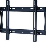 Peerless SF640P Flat Wall Mount for Medium 23" - 46" LCD Screens, Black (silver shown)