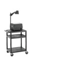Da-Lite 4691 PixMate® Plastic Cart (PL2-34R)