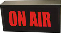 Sandies 340-24 24V DC LED "ON AIR" Studio Warning Light