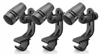 Sennheiser 3-PACK e 604 Instrument mic set - e604 Cardioid dynamic mics (3)