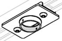 Peerless ACC550 Unistrut 1-5/8âx1-5/8â 12 gauge adapter