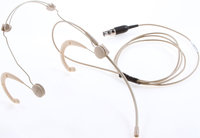 Shure WBH53T BETA 53 Omnidiredctional Headworn Microphone for Wireless with TA4F Connectors in Tan