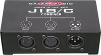 Galaxy Audio JIB/C Mic Combiner (XLR 2 to 1)