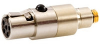 DPA Microphones DAD6012 MicroDot to TA-5F Switchcraft Adapter for Lectrosonics M185.