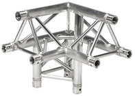 Global Truss TR-4093-U/L 1.64 ft. 3-Way 90° Corner Junction with Apex Up Left