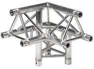 Global Truss TR-4093-U/R 1.64 ft. 3-Way 90° Corner Junction with Apex Up Right