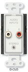 Radio Design Labs D-CIJ3 Consumer Input Jacks, RCA