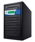 EZ Dupe EDL4 Disk-Lok 4 Target DVD/CD Duplicator, Copy Protected, Black