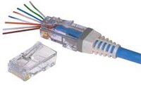 BTX CD-EZRJ456 Cat6 EZ-Terminating Cable Cable Mount, Bag of 100