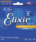 Elixir Strings 12052 Light Electric Guitar Strings with NANOWEB Coating