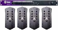 Hear Technologies HEAR-BACK-FOUR-PACK Personal Monitor Mixing System with 4 Personal Mixers and 1 Hub