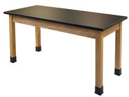 National Public Seating SLT2448 Lab Table for Science Applications, 24"x48"