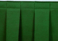 National Public Seating SB8-NPS Box-Pleat Skirting for 8" Stage