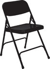 National Public Seating 210-NPS Steel Folding Chair (Black)