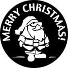 Rosco 76538 Steel Gobo, Merry Christmas 2