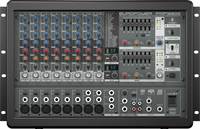 Behringer PMP1680S Powered Mixer, 10 Channel (8 mic inputs), 2 x 800W Stereo