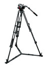 Manfrotto 504HD,546GBK Midi Twin System with 504HD Head and 546GB Tripod (GS)