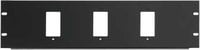 Chief DCR-3X3 3 RU 3x Decora Panel Rack Panel