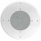 Atlas Sound 51-8 8" Round Screw Type Baffle - White Steel